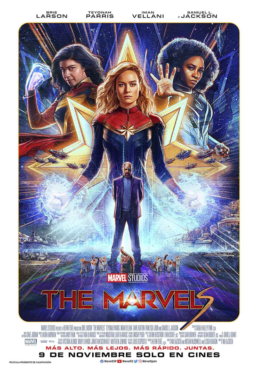 1) Poster de: The Marvels