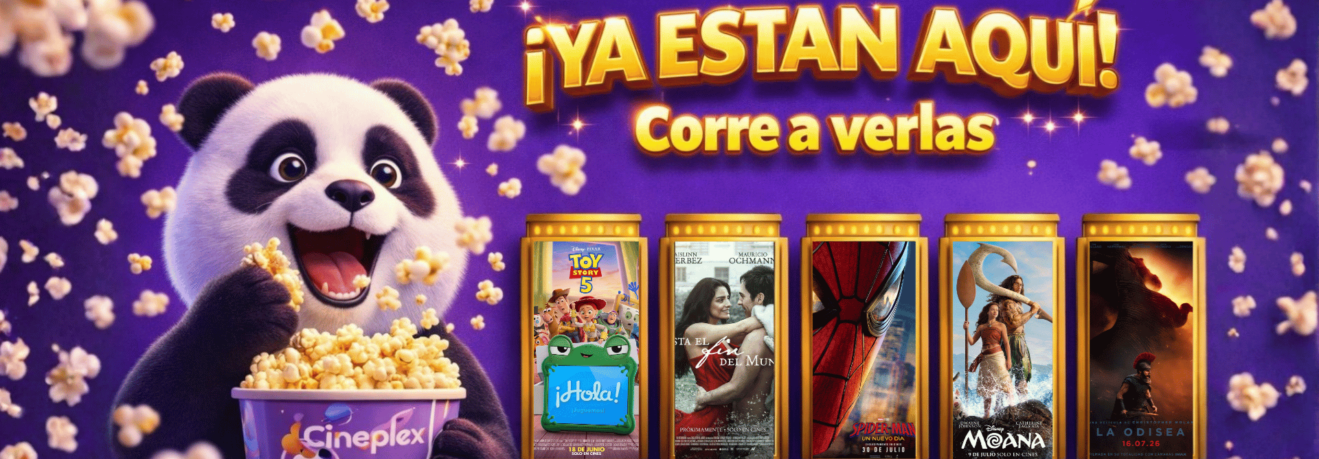 YA ESTAN AQUI